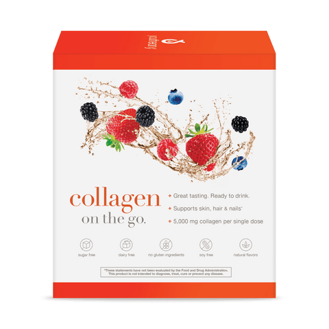 CL.00753 Youtheory Collagen Liquid Berry Flavor 12 ct Product Image - Right