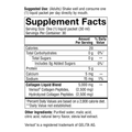 CL.92024.CTN Youtheory Collagen Liquid ct Product Image - Nutrition Panel