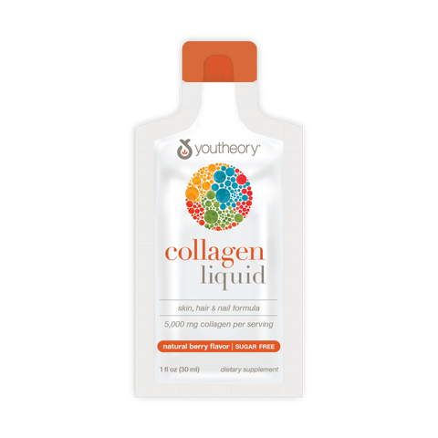 CL.00753 Youtheory Collagen Liquid Berry Flavor 12 ct Contents Image